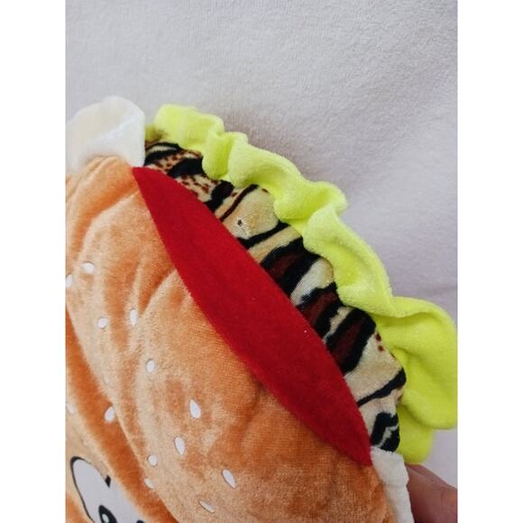 CIRCUS CIRCUS Casino Collectible HAMBURGER Pillow Plush Toy Las Vegas VIntage - Picture 15 of 16